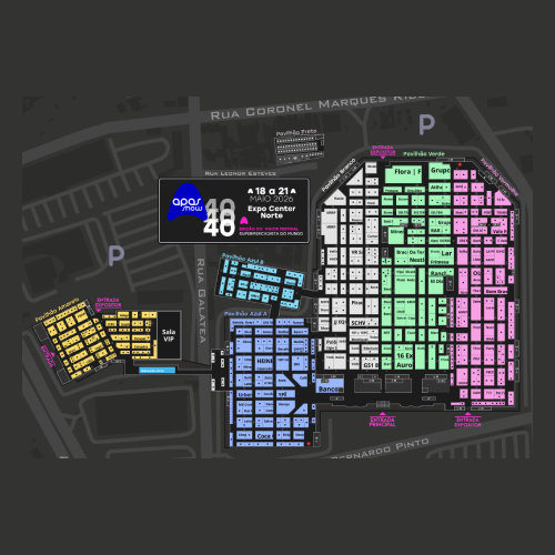 APAS Show 2026 interactive trade show floor plan